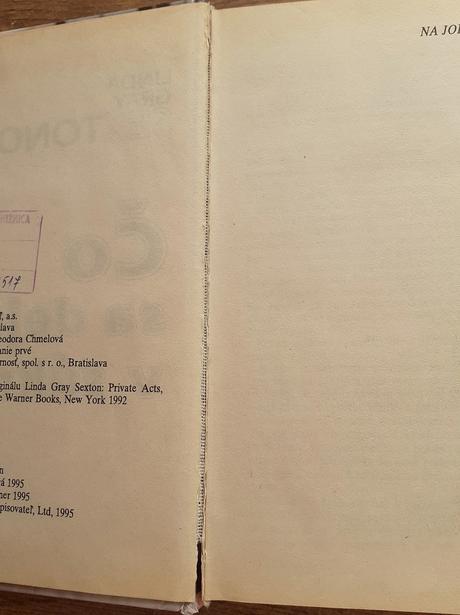 Čo sa deje v súkromí, linda gray sextonová, sloven,