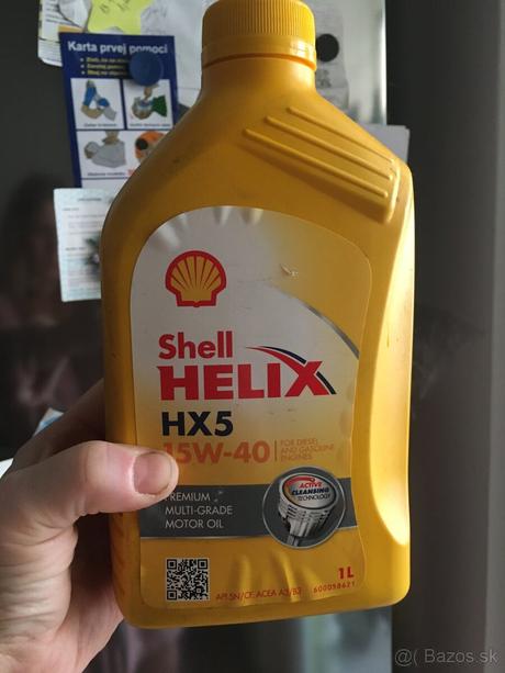 Olej 15w40, 