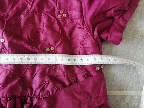 Šaty ham v122, 7-8 r., s podšívkou, kvalita, h&m,122