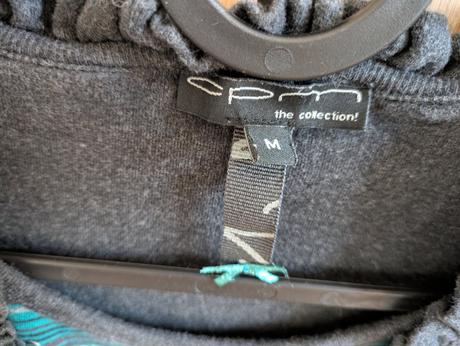 Tričko/kardigan s vestou, m