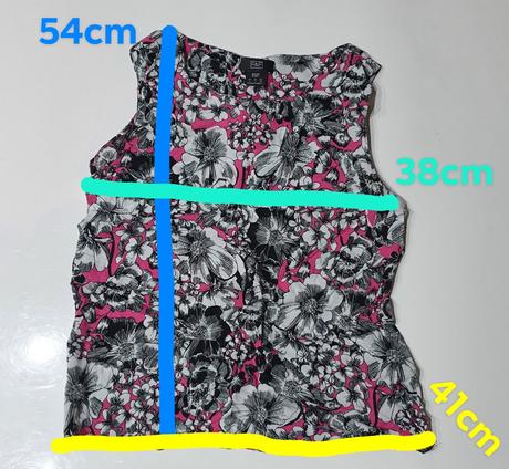 Dámske elegantné tielko, f&f,34