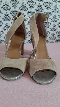 Kožené sandálky, 39