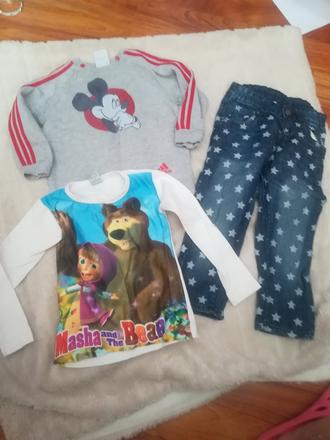 Jesenný balík dievča veľ. 86 / 92 už aj s poštou, 86–98