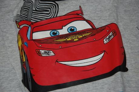 4ks tričiek s motívom cars, 86