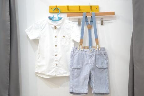 Detská súprava košeľa šortky 92, h&m,92