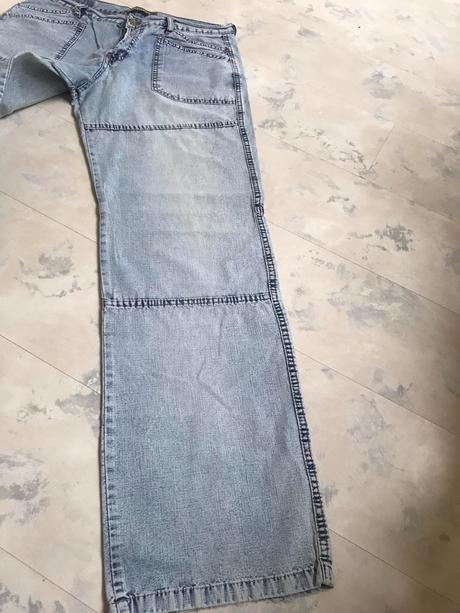 Baggy voľné tenké rifle, l