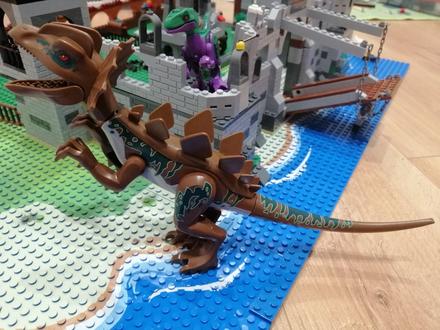 Veľký 28cm dino jurský park stavebnica, 