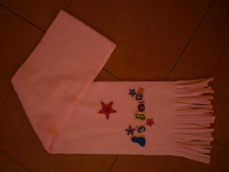 Čiapka a šálik na 4-6-ročnú slečnu, 104