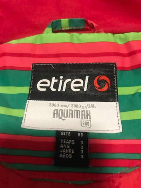 Lyžiarska súprava, etirel,98