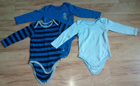 2x body dlhý rukáv - 86/92, lupilu,86