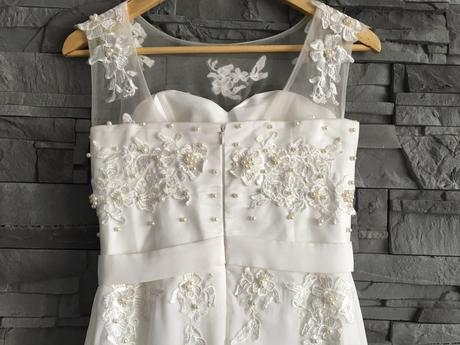 Svadobné šaty vhodné aj pre tehuľky- xs, s, xs