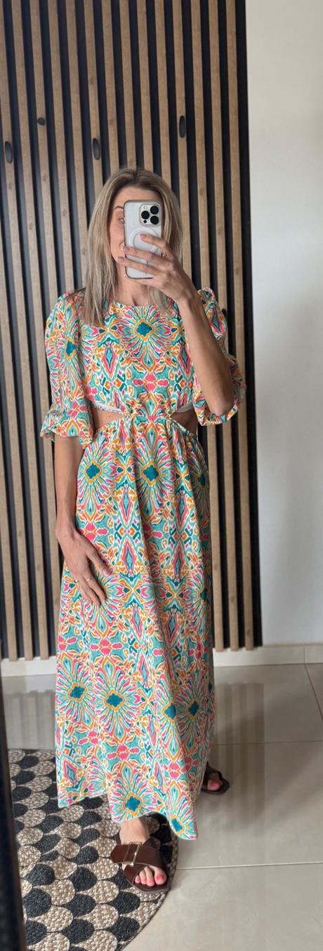 Vzorované šaty ll veľkosť uni, s