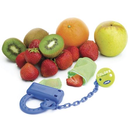 Sieťka na ovocie na cmúľanie,