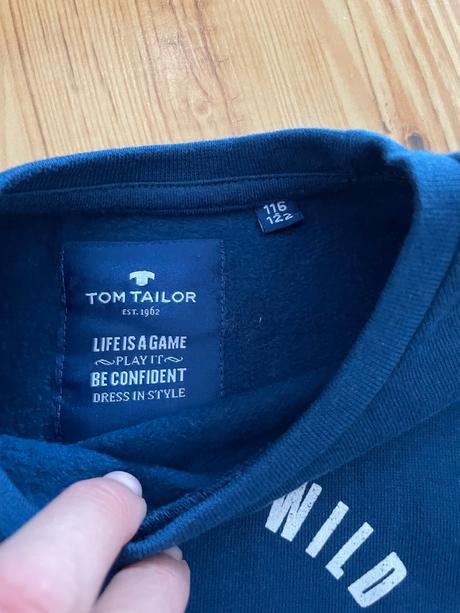 Tom tailor chlapčenská mikina 116-122 , 6-7 y, tom tailor,116
