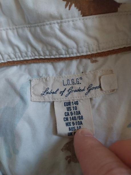 Kosela dinosaury, h&m,134