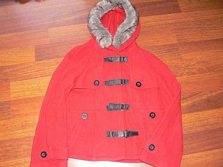 Mango kabát s kapucňou, mango,l