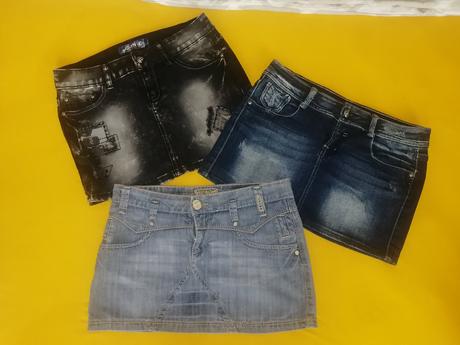 2x sukňa v top stave - cena spolu, s