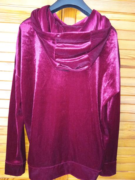 Satenova mikina s kapucnou cropp, s