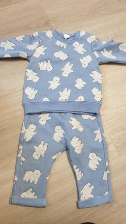 Mikina+ teplaky, h&m,74