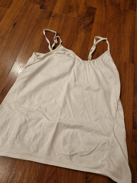 Biele tielko na donosenie veľ. m, new yorker,m