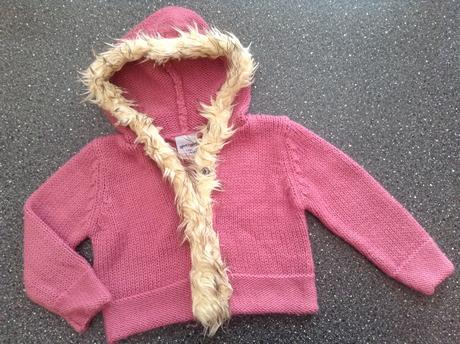 Teplučký svetrík (bolerko) s kapuckou, 2-3r., girl2girl,98