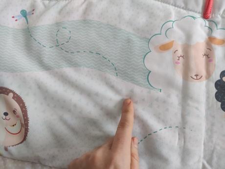 Podložka na hranie pre bábätko, 