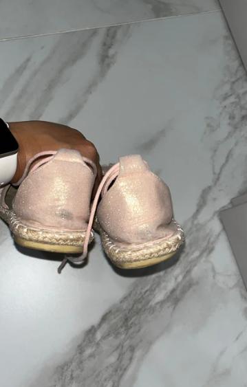 Espadrilky ruzove 37, 37