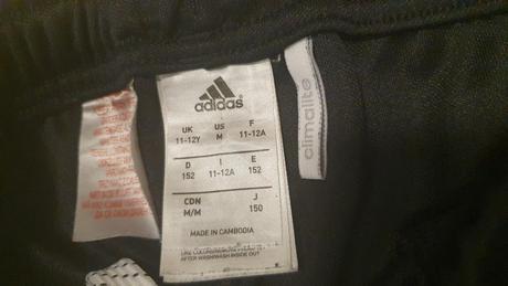 Adidas športové nohavice so zipsom, adidas,152