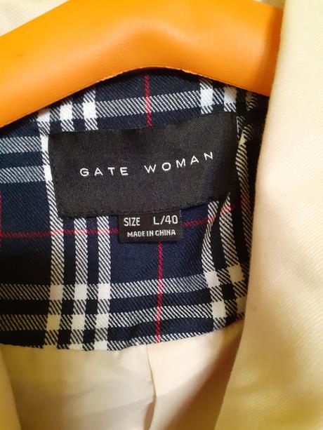 Dámsky plášť, gate,l