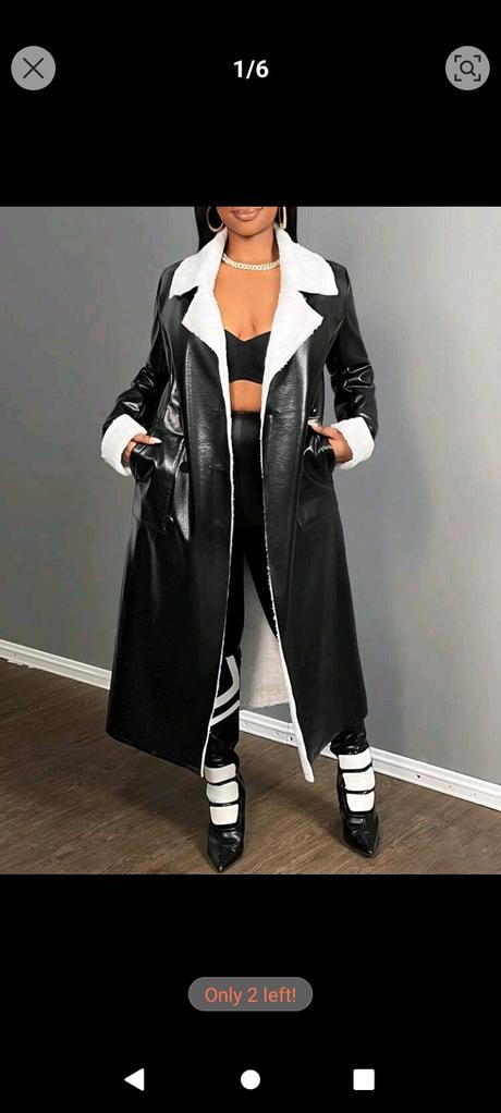 Dlhý kabát/cena s poštovným, l