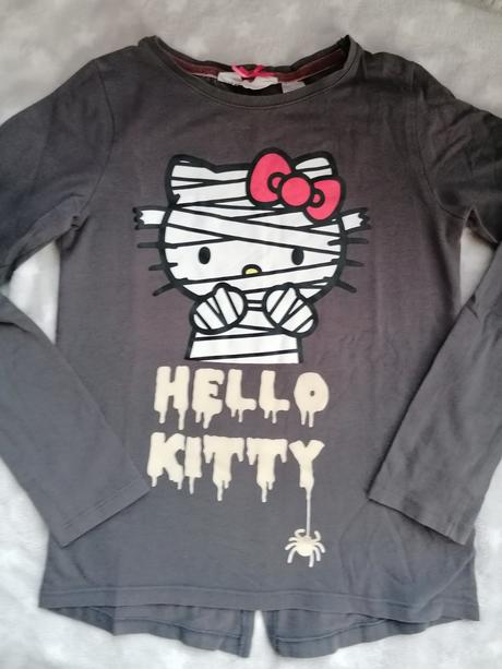 Tričko hello kitty 122/128, h&m,122