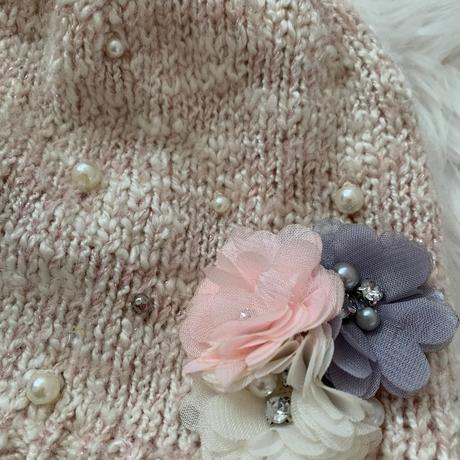 Teplá ružová čiapka, f&f,116