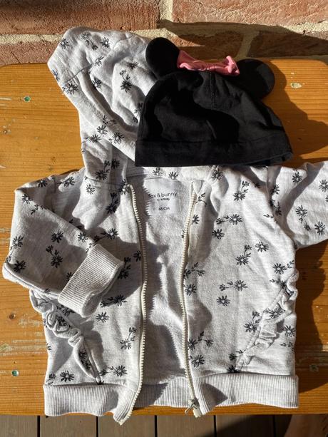 Mikina s ciapkou, fox & bunny,68