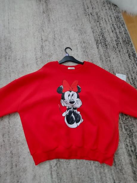 Dámska oversize mikina mickey - nová s visačkou, 