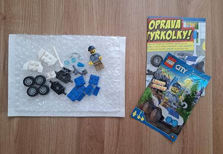 Lego city (oprava štvorkolky), 