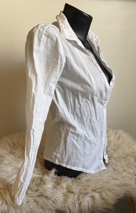 Dievčenská košela 134/140 biela, terranova,134