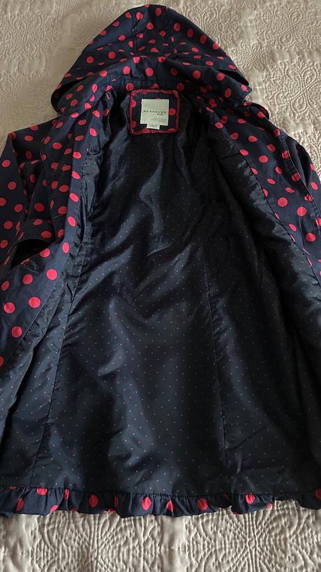 Bodkovaný trenčkot, reserved,140