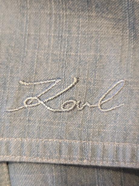 Karl lagerfeld originál košeľové šaty m/l, m