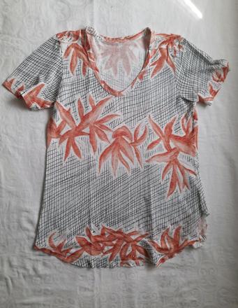 Dámske ľanové tričko, zara,s