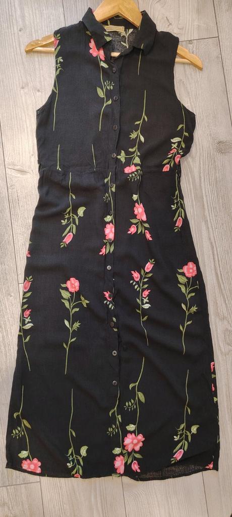 Košeľové letné šaty, xs