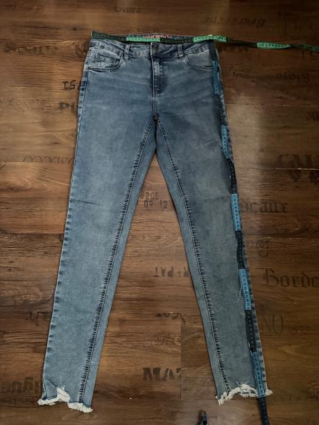 Elastické rifle high waist, takko,s