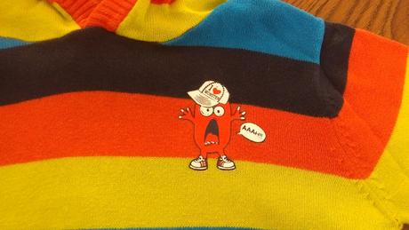 Pásikavý pulóver, kiki&koko,110