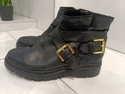 Dámske geox kožené topánky, geox,37