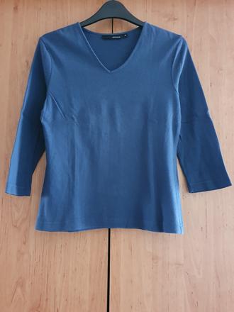 Bavlnene tricko v vystrih, h&m,s