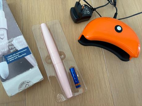 Sally hansen lampa a tchibo pilnik, 