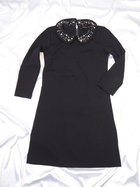 Kvalitné čierne šaty reserved, reserved,xs