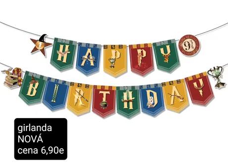 Harry potter - párty dekorácie, 