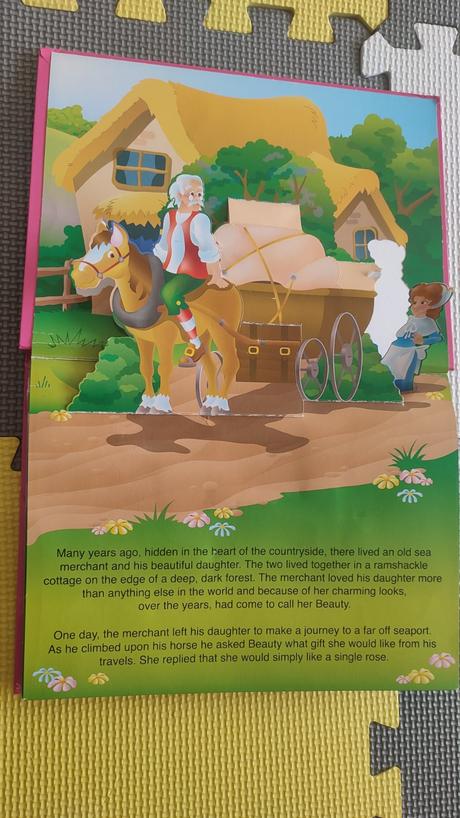 Beauty and the beast a princess pop up, 