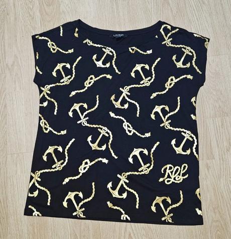 Ralph lauren tričko s kotvami l, ralph lauren,l