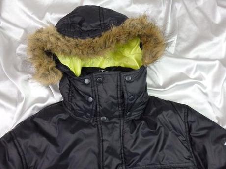 Luxusná zimná bunda, s